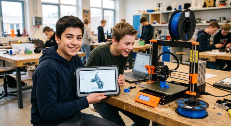 Van schets naar 3D-print - workshop 3D-printen