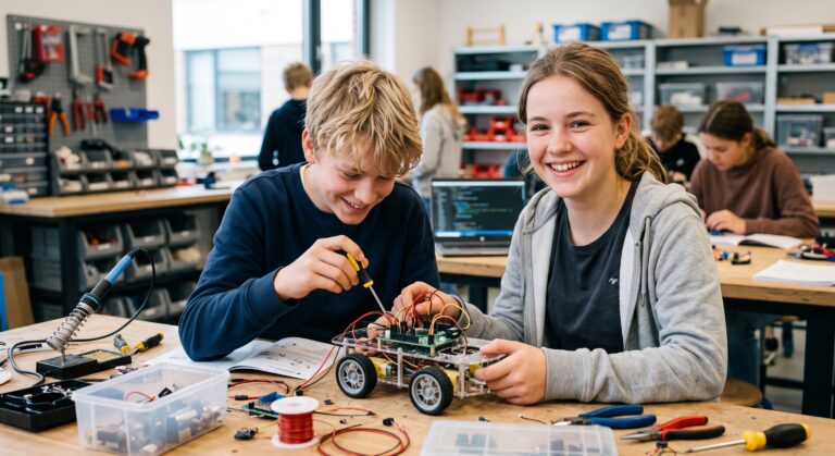 Bouw je eigen robot - workshop robotica